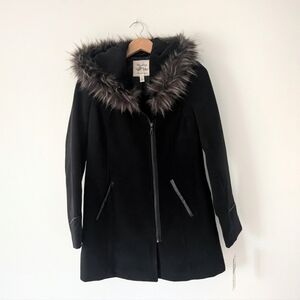 Maralyn & Me Black Parka Jacket